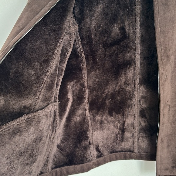 Liz Claiborne faux fur trim jacket size S - Picture 6 of 8